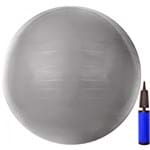 Ficha técnica e caractérísticas do produto Bola de Pilates ACTE T9-55 GYM Ball PVC 55cm Cinza