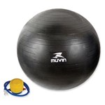 Ficha técnica e caractérísticas do produto Bola de Pilates Anti Estouro 65 Cm com Bomba BP65 Muvin