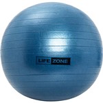 Ficha técnica e caractérísticas do produto Bola de Pilates Azul 65cm com Bomba - Life Zone