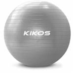 Bola de Pilates Fit Ball Kikos - Cinza, 75cm