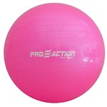 Ficha técnica e caractérísticas do produto Bola de Pilates Gym Ball Pink 65cm - Proaction G264