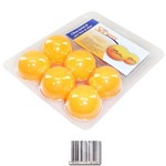 Ficha técnica e caractérísticas do produto Bola de Ping Pong Super 40 Laranja Belfix Kit.C/06