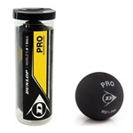 Ficha técnica e caractérísticas do produto Bola de Squash Dunlop Revelation Pro Xx Tubo 3 Bolas