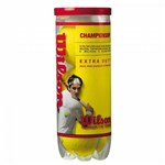 Ficha técnica e caractérísticas do produto Bola de Tênis Championship com 3 Unidades Wilson
