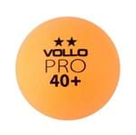 Ficha técnica e caractérísticas do produto Bola de Tênis de Mesa Pro Kit 6Un Laranja - Vollo