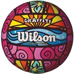 Ficha técnica e caractérísticas do produto Bola de Volei Graffiti Colorida Wilson