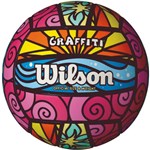 Ficha técnica e caractérísticas do produto Bola de Volei Graffiti Colorida - Wilson
