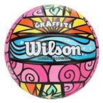 Ficha técnica e caractérísticas do produto Bola de Vôlei Graffiti Colorida Wilson