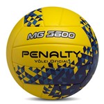 Ficha técnica e caractérísticas do produto Bola de Volei Oficial MG3600 - Penalty Amarela-Azul