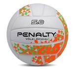 Ficha técnica e caractérísticas do produto Bola de Vôlei Penalty 5.0 VIII - Branco e Laranja