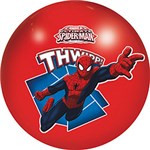 Ficha técnica e caractérísticas do produto Bola em Vinil Spider Man na Caixa - Vermelho - Lider