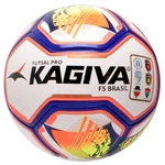 Ficha técnica e caractérísticas do produto Bola Futsal Kagiva F5 Pro 2019 89 Branco/Amarelo/Vermelho