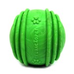 Ficha técnica e caractérísticas do produto Bola Maciça com Friso Furacão Pet - Verde