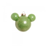 Ficha técnica e caractérísticas do produto Bola P/ Árvore de Natal Mickey 2 Pçs 8Cm Verde - Cromus