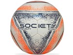 Ficha técnica e caractérísticas do produto Bola Penalty Society Storm Viii C/C Branco Laranja