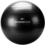 Ficha técnica e caractérísticas do produto Bola Pilates Fitball 300Kg + Bomba Ziva - 55Cm - Cinza