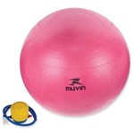 Ficha técnica e caractérísticas do produto Bola Pilates Fitball com Bomba Muvin - 55cm -