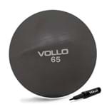 Ficha técnica e caractérísticas do produto Bola Pilates Gym Ball com Bomba 65cm VP1035 Vollo