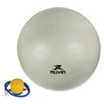 Ficha técnica e caractérísticas do produto Bola Pilates Yoga Fitness 65 Cm C/ Bomba Abdominal Ginastica