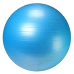Ficha técnica e caractérísticas do produto Bola Suíça para Pilates Antiestouro 65Cm - Premium - Azul - Liveup