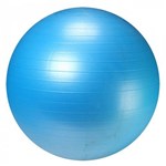 Ficha técnica e caractérísticas do produto Bola Suíça para Pilates Antiestouro 75Cm - Premium - Azul - Liveup