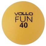 Ficha técnica e caractérísticas do produto Bola Tênis de Mesa Vollo Sports em PVC com 100 Unidades – Laranja