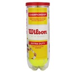 Ficha técnica e caractérísticas do produto Bola Tênis Wilson Championship com 03 Unidades