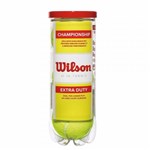 Ficha técnica e caractérísticas do produto Bola Tennis Wilson Championship C/ 03 Uni Amarelo WRT1001P