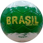 Ficha técnica e caractérísticas do produto Bola Topper Brasil Campo - Branco, Amarelo e Verde