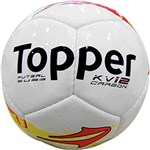 Ficha técnica e caractérísticas do produto Bola Topper Kv Carbon Sub13 Futsal 2013 - Branco/Amarelo/Vermelho