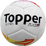 Ficha técnica e caractérísticas do produto Bola Topper Kv Carbon Sub11 Futsal 2013 - Branco/Amarelo/Vermelho