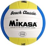 Ficha técnica e caractérísticas do produto Bola Vôlei de Praia VX20 Mikasa - Amarelo