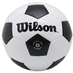 Ficha técnica e caractérísticas do produto Bola Wilson Futebol Traditional No. 5 Oficial Branca