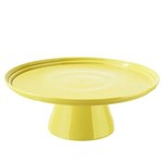 Ficha técnica e caractérísticas do produto Boleira com Pedestal Coza Cake - 25 Cm - Amarelo
