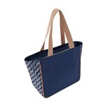 Ficha técnica e caractérísticas do produto Bolsa Feminina Sacola Shopper Azul Abc17196 Jacki Design Cinza UNI