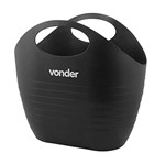 Ficha técnica e caractérísticas do produto Bolsa plástica multiuso 8,5 litros preta - Vonder