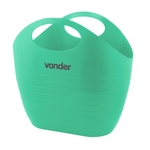 Ficha técnica e caractérísticas do produto Bolsa plástica multiuso 8,5 litros verde - Vonder