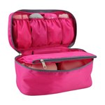 Ficha técnica e caractérísticas do produto Bolsa Porta Lingerie Pink Jacki Design
