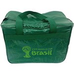 Ficha técnica e caractérísticas do produto Bolsa Térmica 18 L Verde Copa do Mundo da FIFA - Anabell Coolers