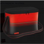 Ficha técnica e caractérísticas do produto Bolsa Térmica Cooler 30 Litros Vermelho Tropical Soprano