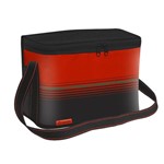 Ficha técnica e caractérísticas do produto Bolsa Térmica Cooler 9,5 Litros Tropical Vermelho Soprano