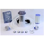Ficha técnica e caractérísticas do produto Bomba Filtrante Intex 2006 Lh 110v Kit de Limpeza Capa Intex 3,66 M Estrutural