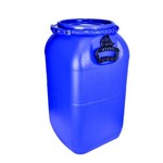 Ficha técnica e caractérísticas do produto Bombona 50 Litros para Amendoim Tampa Removível Azul