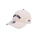Ficha técnica e caractérísticas do produto Bone 920 New York Yankees Mlb Aba Curva Strapback Kaki New Era