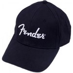 Ficha técnica e caractérísticas do produto Bone Logo Stretch Cap P/M Preto Fender