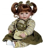 Ficha técnica e caractérísticas do produto Boneca Adora Doll Froggy Fun Girl - Bebe Reborn - 2020294