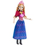 Ficha técnica e caractérísticas do produto Boneca Anna Disney Frozen Feature Fashion - Mattel