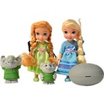 Ficha técnica e caractérísticas do produto Boneca Anna e Elsa com Trolls - Sunny Brinquedos