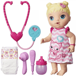Ficha técnica e caractérísticas do produto Boneca Baby Alive Cuida de Mim Loira B5158 - Hasbro