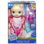 Ficha técnica e caractérísticas do produto Boneca Baby Alive Cuida de Mim Loira, Hasbro